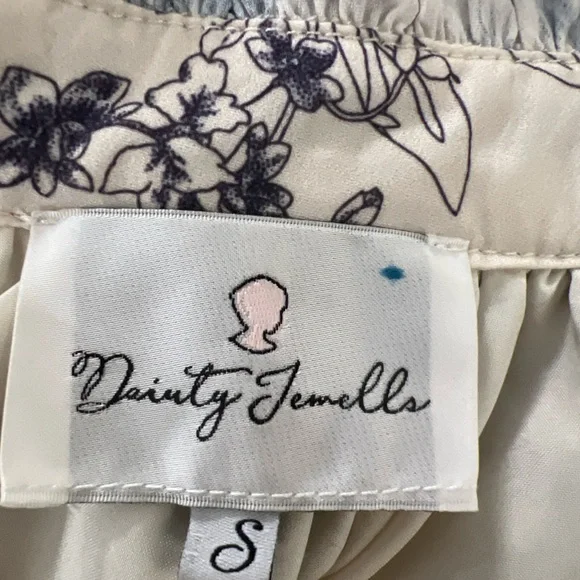 Dainty Jewells White and Blue Floral Dress - Picture 9 of 12